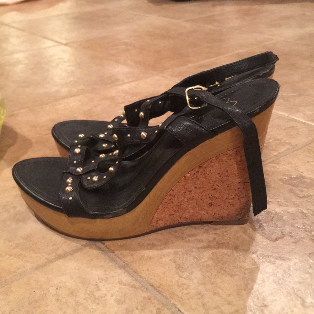 Jessica Simpson Cork wedges